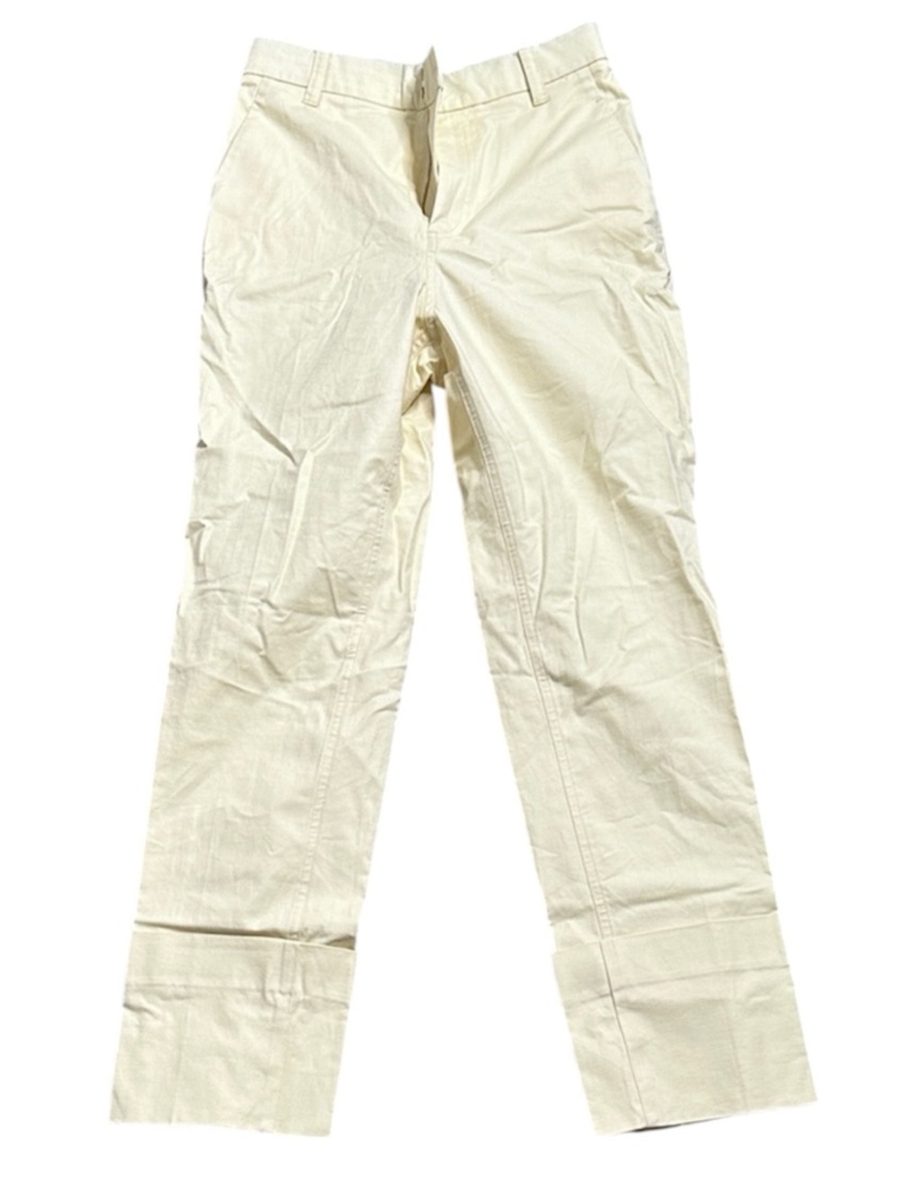 The script cream Claudia cotton linen Pants size 2 new  retail price $378